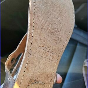 Bed Stu Tan Leather Sandals